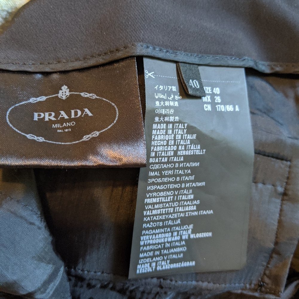 Prada Black Pants Trousers